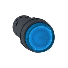 Schneider XB7NW36B1 1NA 24V Mavi Ledli Yaylı Dönüşlü Işıklı Buton