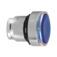 Schneider ZB4BH063 Entegre Led için 22 mm Basmalı Tip Mavi Sıva Altı Işıklı Basmalı Buton Başlığı