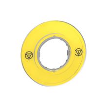 Schneider ZBY9121 Acil Stoplu Buton için 60 mm Sarı İşaretsiz Etiket Tutucu