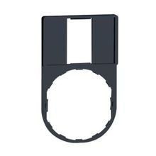 Schneider ZBZ33 Yazı 18x27 mm için 30x50 mm İşaretsiz Tutucu