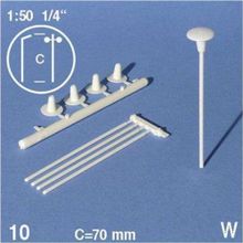 Schulcz Sokak Lambası 1:50 70 mm 10 Adet N:06-50071 Maket