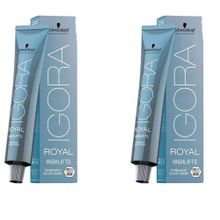 Schwarzkopf 2 Adet Igora Royal Highlifts 12-1 Özel Açıcı Sandre Saç Boyası