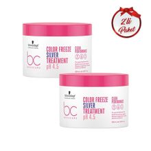 Schwarzkopf BC Clean 2x500 ml Renk Koruyucu Gümüş Kür