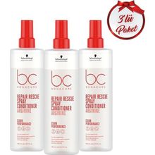 Schwarzkopf Bc Clean 3x400 ml Acil Kurtarma Sprey Saç Kremi