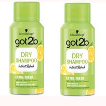 Schwarzkopf Got2B 2x100 ml Fresh It Up Extra Ferahlik Mini Sprey Kuru Şampuan