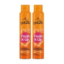 Schwarzkopf Got2b Fresh It Up Texture 2x200 ml Kuru Şampuan