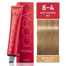 Schwarzkopf İgora 8.4 Açık Kumral Bej 60 ml Saç Boyası