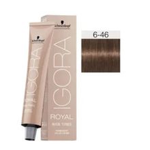 Schwarzkopf Igora Royal Nude Tones 6-46 Koyu Kumral Bej Çikolata x 8 Adet Saç Boyası