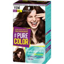 Schwarzkopf Pure Color 4.6 Bitter Brownie Saç Boyası