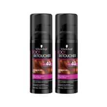 Schwarzkopf Root Retoucher Kızıl 2x120 ml Beyazları Anında Kapatan Sprey Saç Boyası