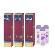 Schwarzkopf Vital Colors 7.554 Altın Karamel 3 Adet Saç Boyası + 3 Adet Oksidan