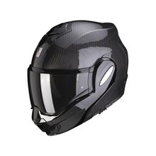 Scorpion Exo Tech Evo Carbon Siyah Çene Açılabilir Motosiklet Kaskı