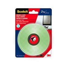 Scotch 19 mm 5 mt Banyo Ayna Montaj Bandı