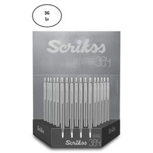 Scrikss 304 Siyah Beyaz Karışık 36'lı Tükenmez Kalem