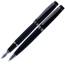 Scrikss 38 Dolmakalem + Tükenmez Kalem Takım Mat Siyah