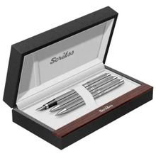 Scrikss 3'lü 722 W Balıksırtı Desen Gold Krom Kalem Seti