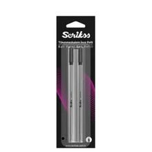 Scrikss 711 Siyah 2'li Tükenmez Kalem Yedeği