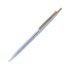 Scrikss 711W Balıksırtı Gold Krom Tükenmez Kalem