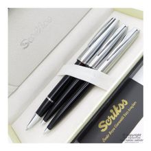 Scrikss 78 Metropolis Siyah Roller Tükenmez Versatil Kalem Seti