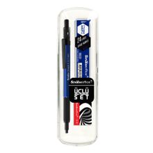 Scrikss Graph-X Metal 0.7 mm Mavi Versatil Kalem Seti