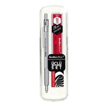 Scrikss Graph-X Metal 0,5 mm Metal 3 lü Saten Versatil Kalem Set