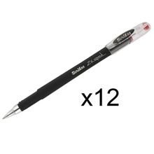 Scrikss Z5 Speed Kırmızı 0.5 mm 12'li Jel Tükenmez Kalem