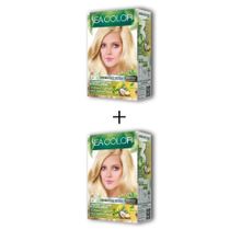 Sea Color 10.0 Sedef Sarı 2x2 Tüp Amonyaksız Krem Saç Boyası