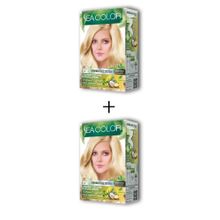 Sea Color 2x2 Sedef Sarı No:10.0 Krem Saç Boyası