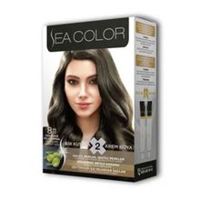 Sea Color 2x2 Yoğun Açık Küllü Kumral No 8 11 Krem Saç Boyası