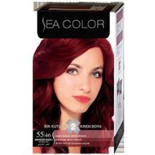 Sea Color 55/46 Amazon Kızılı 100 ml Saç Boyası