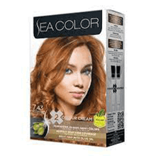 Sea Color 7.43 Yoğun Parlak Bakır Saç Boyası