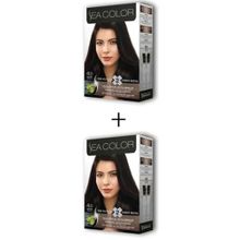 Sea Color Kahve No:4.0 2x2 Tüp Krem Saç Boyası Seti