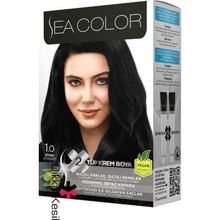 Sea Color Kit 1.0 Siyah 6'lı Saç Boyası