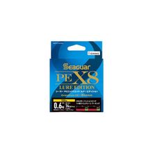 Seaguar Lure Edition PE 8 Örgü 150 mt Multi Color 1.5 PE Spin İp Misina