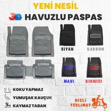 Seat İbiza 2017+ Premium 3D Havuzlu Oto Paspas Bizymo