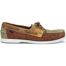 Sebago 711231W Deri Koyu Kahve Yeşil Erkek Günlük Ayakkabı