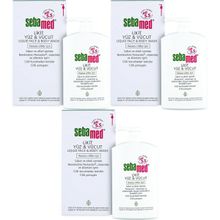 Sebamed 3x1000 ml Yüz ve Vücut Temizleyici Likit