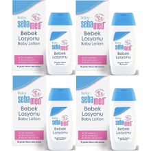 Sebamed 4x200 ml Bebek Vücut Losyonu
