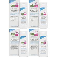 Sebamed 4x200 ml Yağlı ve Kepeğe Yatkın Saç Derisi İçin Şampuan