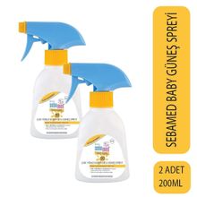 Sebamed Baby Sun Care SPF50+ 2x200 ml Çok Yönlü Koruyucu Güneş Kremi