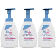 Sebamed Baby Yüz Vücut 3x400 ml Bebek Temizleme Köpüğü