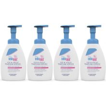 Sebamed Baby Yüz Vücut 4x400 ml Bebek Temizleme Köpüğü
