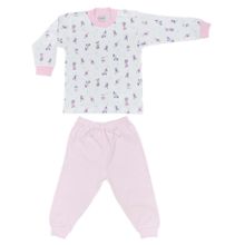 Sebi 2218 Pembe Bebek Pijama Takımı