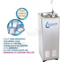 Sebilion Kutup Yıldızı Paslanmaz Çelik Günde 360 Litre Su Kapasiteli Arıtmalı Sebil