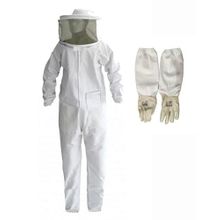 Sedef Beekeeping 04303 Tulum Maske + Uzun Eldiven Arıcı Tulum Kıyafet Seti
