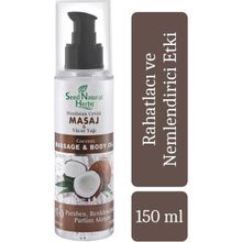 Seed Natural Herbs Hindistan Cevizi Özlü 150 ml Masaj Vücut Yağı