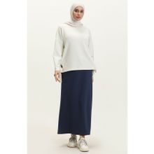 Sefamerve 0152-23 İndigo Kadın Etek