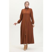 Sefamerve 1013-01 Kahverengi Kadın Ferace