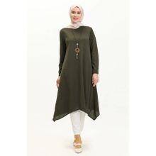 Sefamerve 2323-03 Haki Kadın Tunik