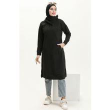 Sefamerve 3032-01 Siyah Kadın Tunik